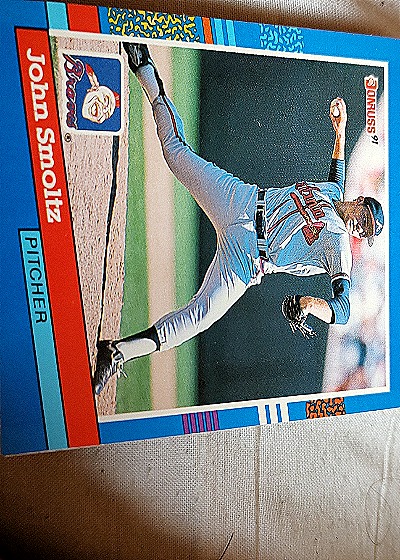1991 Donruss #108 John Smoltz — front