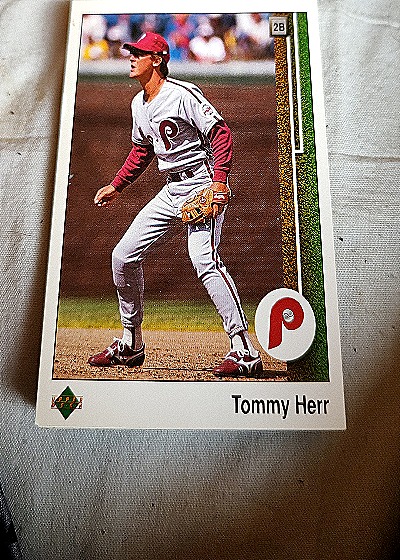 1989 Upper Deck #2B Tommy Herr — front