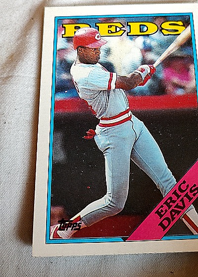 1988 Topps #150 Eric Davis — front