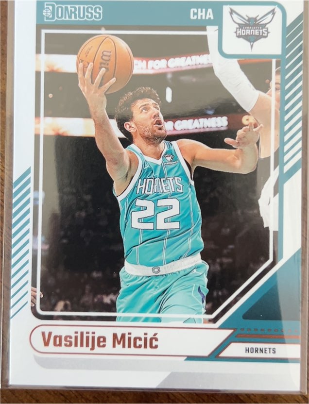 2024 Donruss #162 Vasilije Micic — front