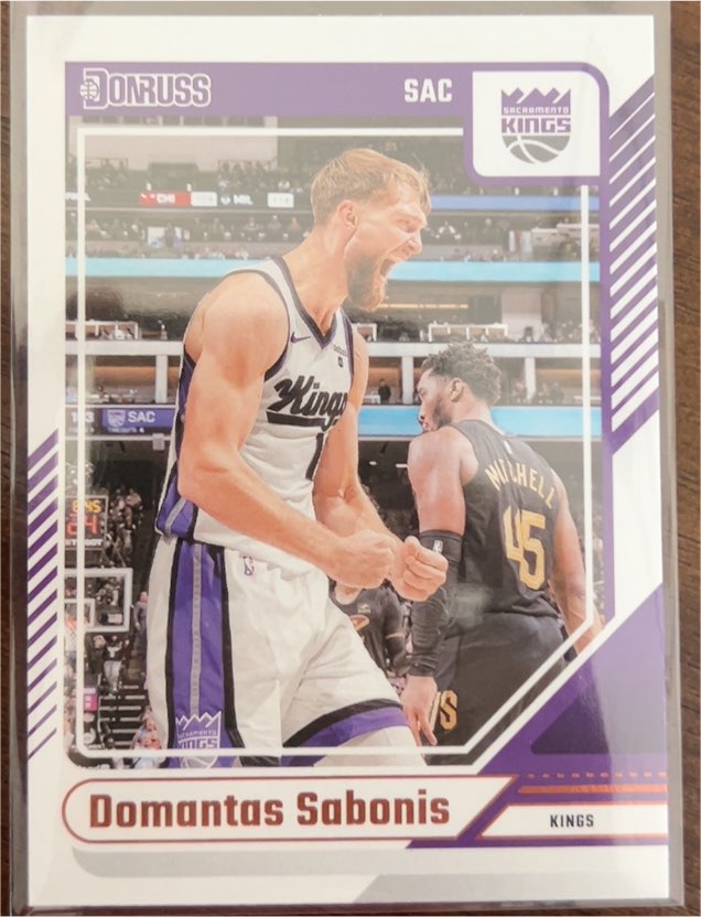 2024-25 Donruss #45 Domantas Sabonis — front