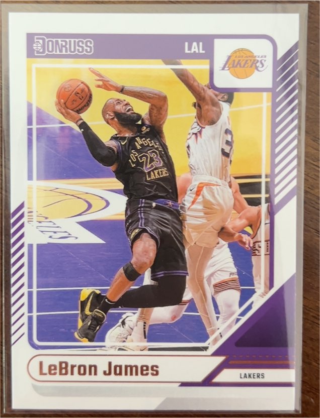 2024-25 Donruss #19 LeBron James — front
