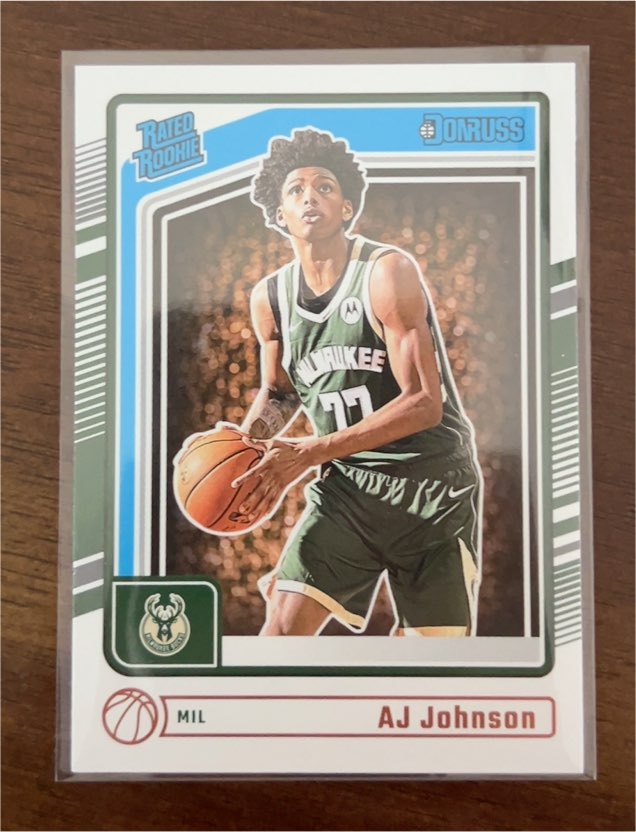 2024-25 Donruss #222 AJ Johnson — front