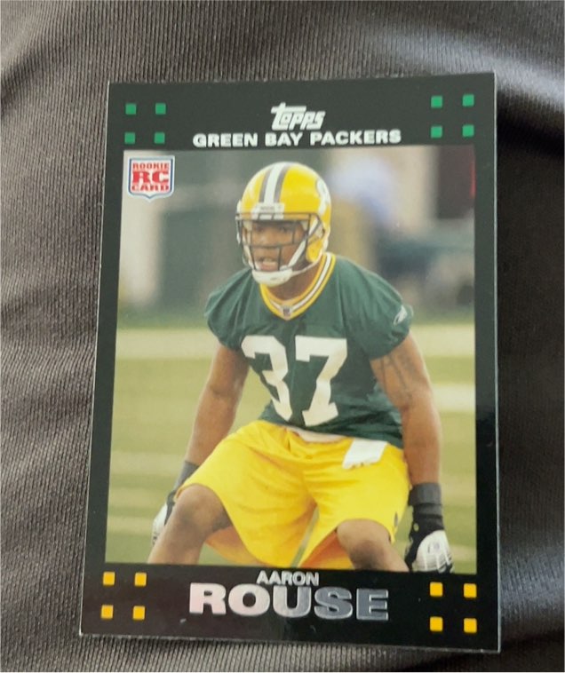 2007 Topps #390 Aaron Rouse — front