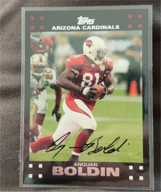 2007 Topps #113 Anquan Boldin — front