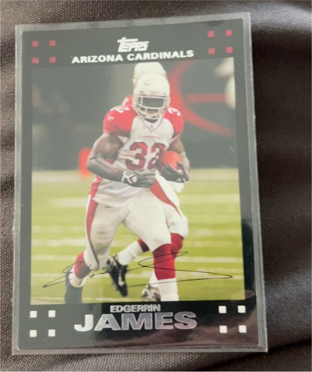 2007 Topps #49 Edgerrin James — front