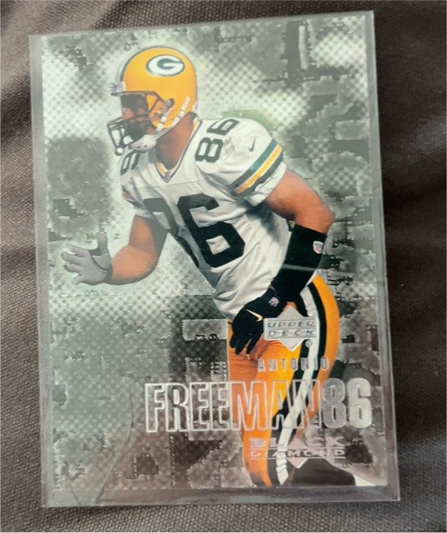 2000 Upper Deck Black Diamond #86 Antonio Freeman — front