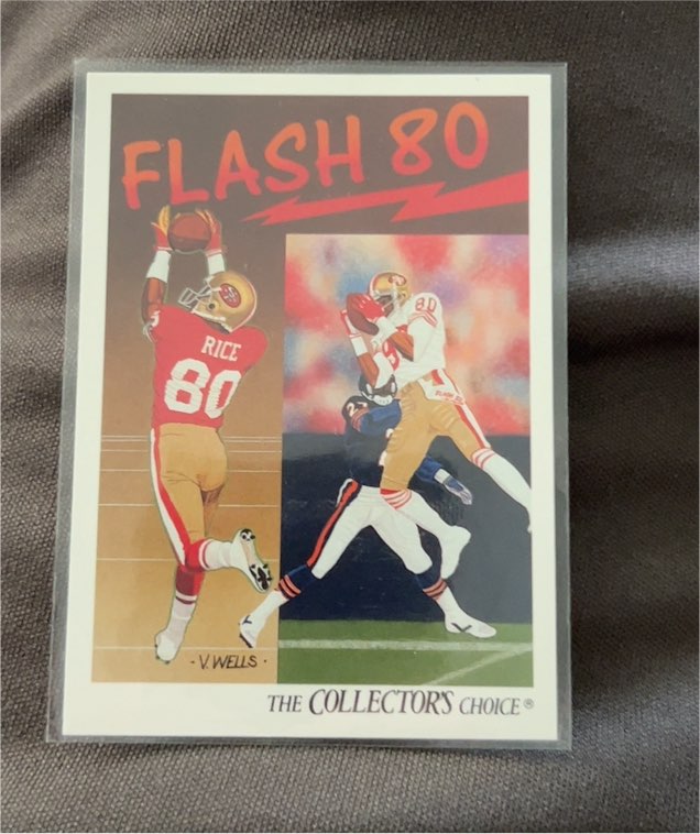 1991 Upper Deck #86 Jerry Rice — front