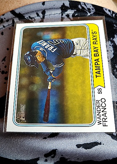 2023 Topps Heritage #21 Wander Franco — front