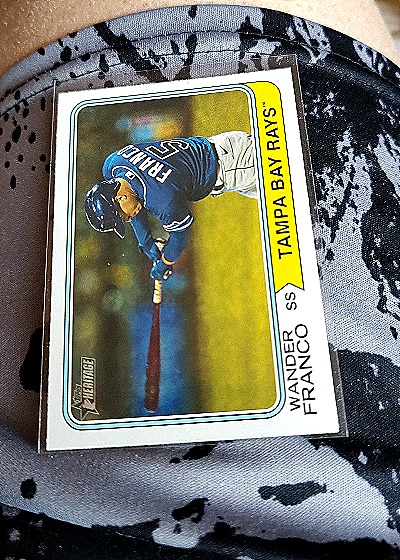 2023 Topps Heritage #21 Wander Franco — front