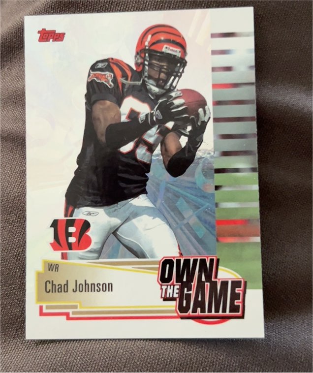 2004 Topps Own The Game #OTG21 Chad Johnson — front