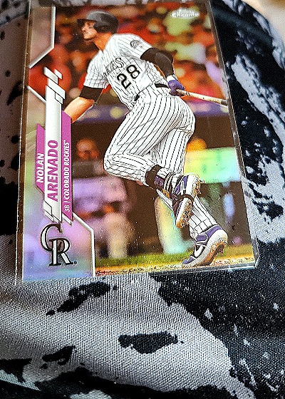 2020 Topps Chrome #174 Nolan Arenado — front