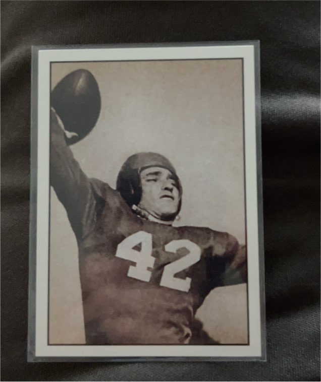 1948 Bowman #12 Charley Conerly — front