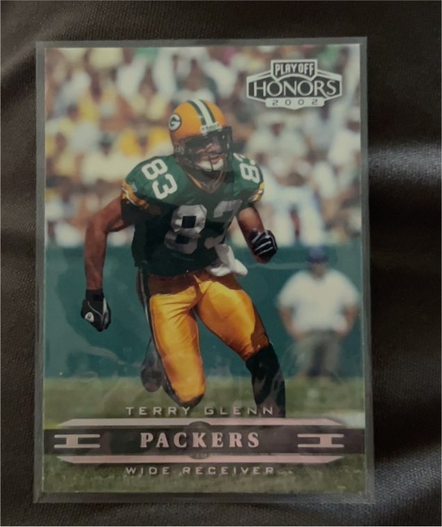 2002 Playoff Honors Terry Glenn — front
