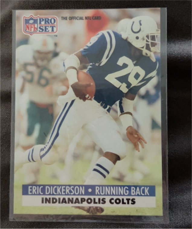 1991 Pro Set #175 Eric Dickerson — front