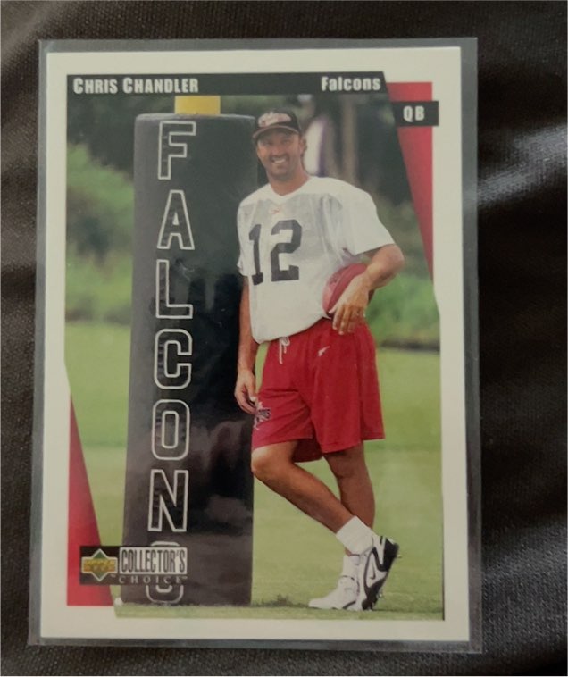1997 Upper Deck Collector's Choice #471 Chris Chandler — front