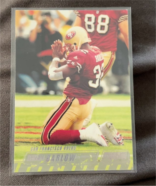 1995 Stadium Club #x197 Jeremiah Barlow — front