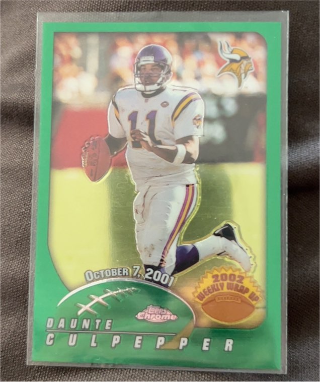2002 Topps Weekly Wrap Up #294 Daunte Culpepper — front