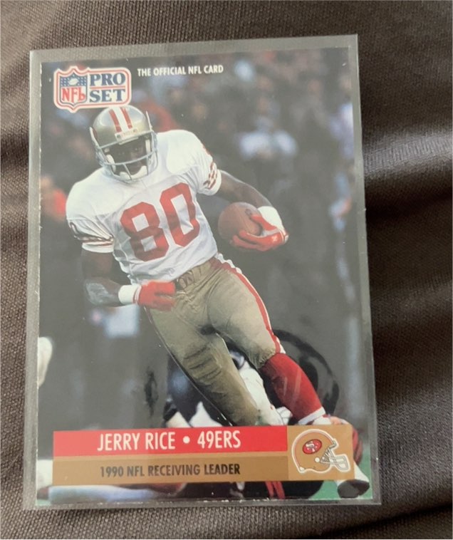 1990 Pro Set #11 Jerry Rice — front