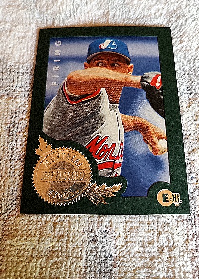 1996 Fleer E-XL #220 Jeff Fassero — front