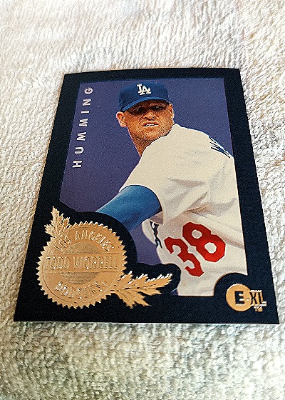 1996 Fleer E-Motion XL #217 Todd Worrell — front