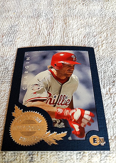 1996 Fleer Skybox E-XL #247 Mickey Morandini — front
