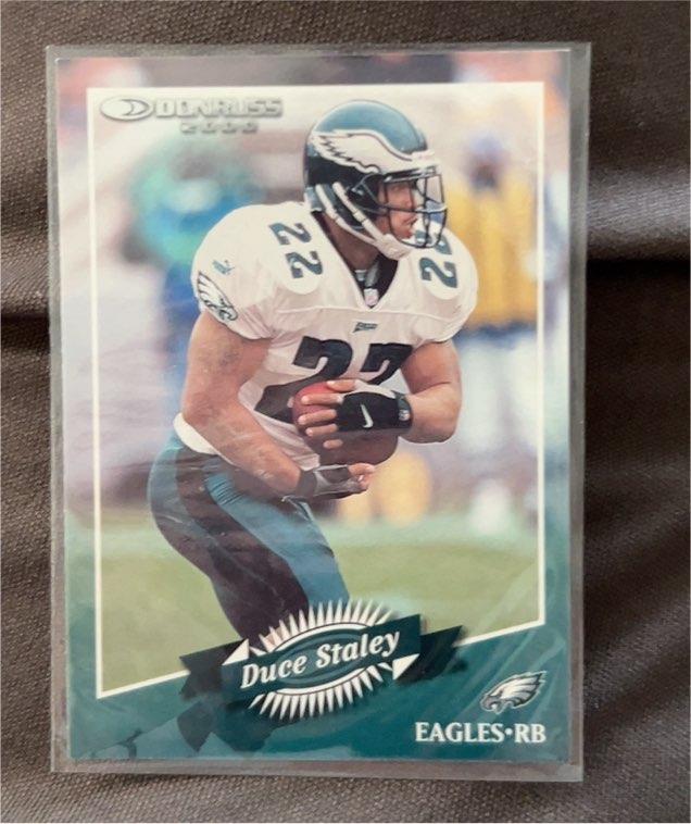 2000 Donruss #106 Duce Staley — front
