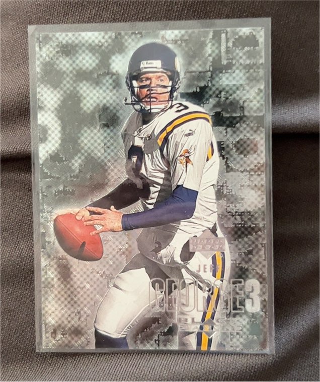 2000 Upper Deck Black Diamond #120 Jeff George — front