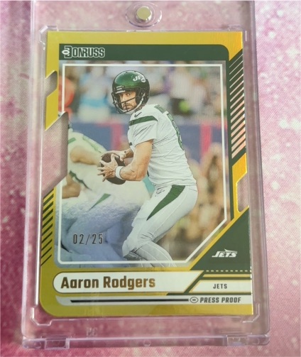 2024 Donruss #110 Aaron Rodgers — front
