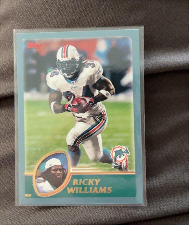 2003 Topps #175 Ricky Williams — front