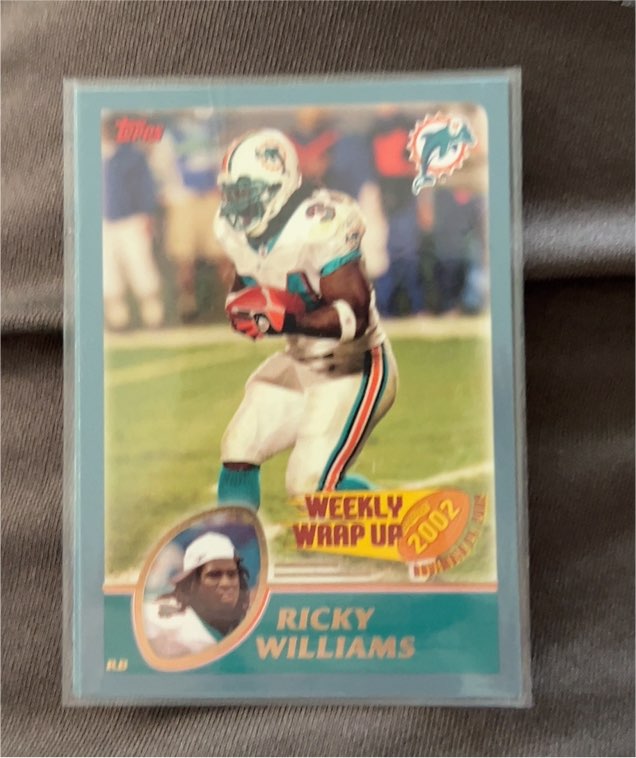 2003 Topps #302 Ricky Williams — front