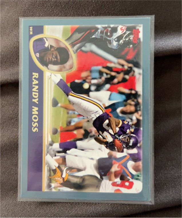 2003 Topps #253 Randy Moss — front
