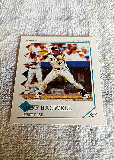 1992 Panini #152 Jeff Bagwell — front