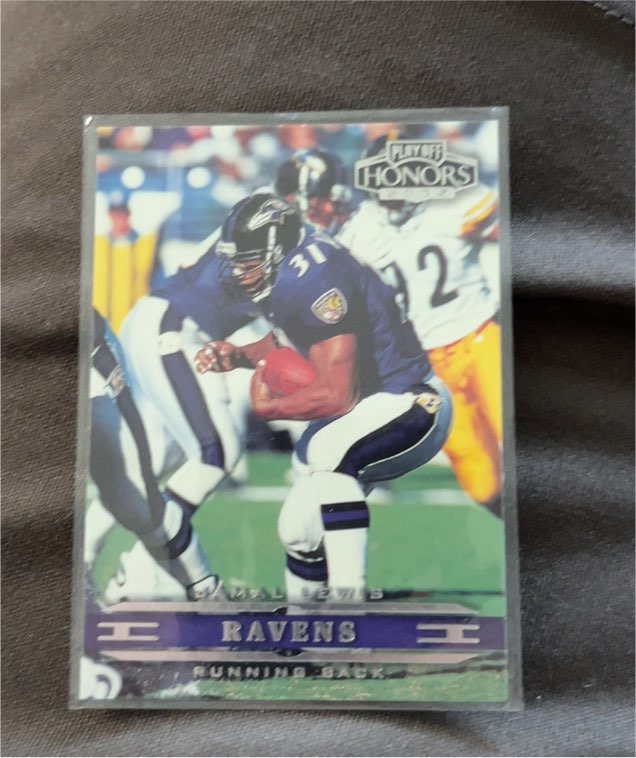 2002 Playoff Honors #5 Jamal Lewis — front