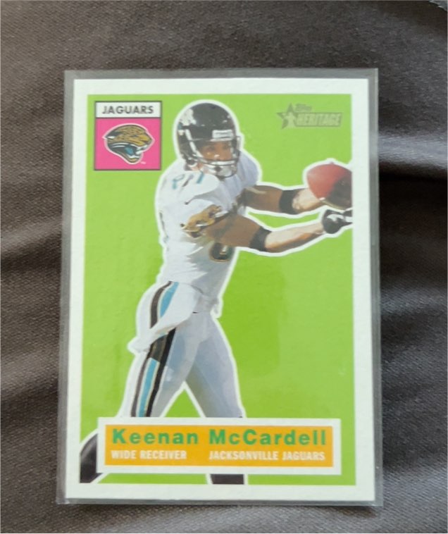 2001 Topps Heritage #36 Keenan McCardell — front