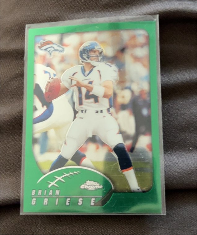 2002 Topps Chrome #251 Brian Griese — front