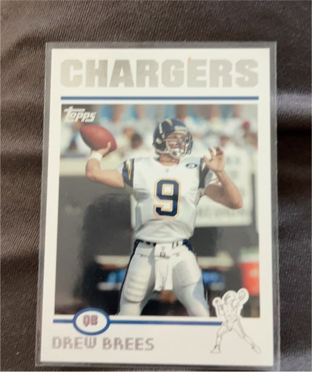 2004 Topps #181 Drew Brees — front