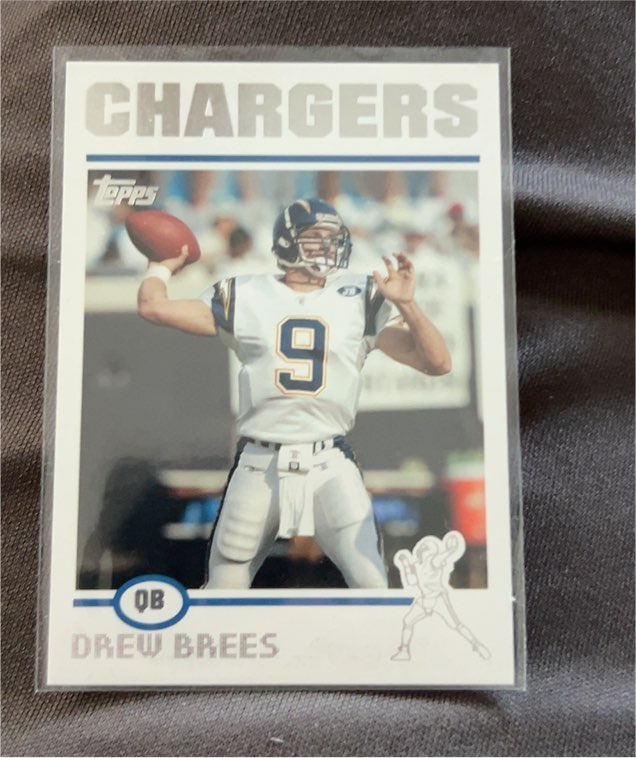 2004 Topps #181 Drew Brees — front