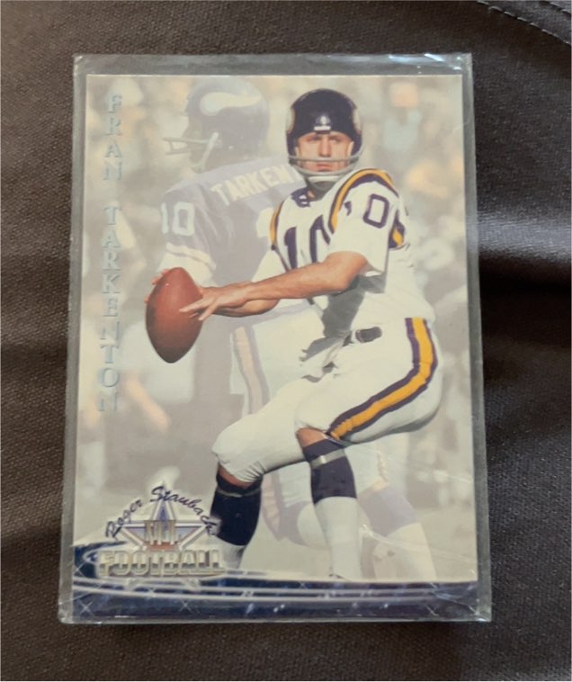 1994 Ted Williams Card Company #34 Fran Tarkenton — front