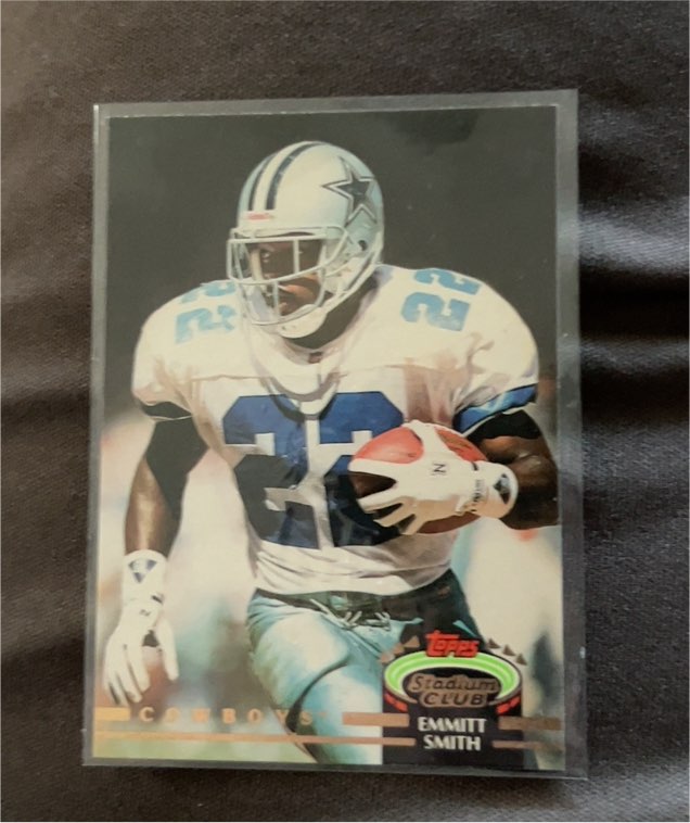 1992 Topps Stadium Club #190 Emmitt Smith — front