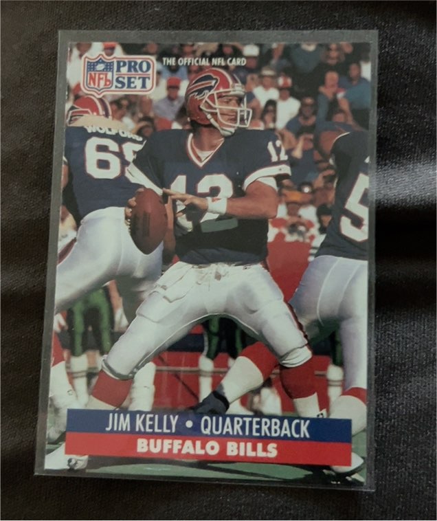 1991 Pro Set #78 Jim Kelly — front
