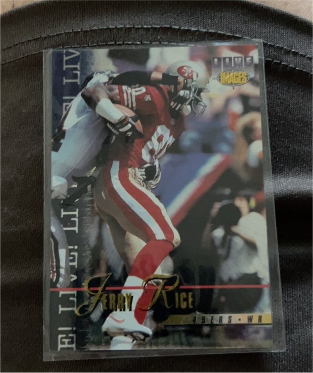 1995 Classic Images Limited Live #11 Jerry Rice — front