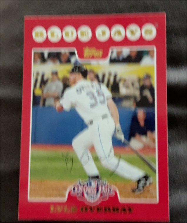 2008 Topps Opening Day #93 Lyle Overbay Toronto Blue Jays — front