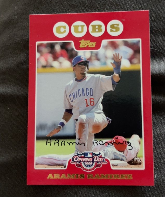 2008 Topps Opening Day #16 Aramis Ramirez — front