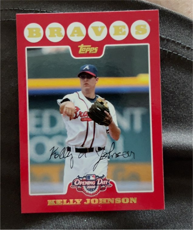 2008 Topps Opening Day Kelly Johnson — front