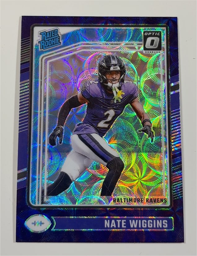 2024 Donruss Optic #281 Nate Wiggins — front