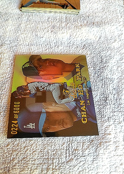 1999 Fleer Flair Showcase #131 Chan Ho Park — front