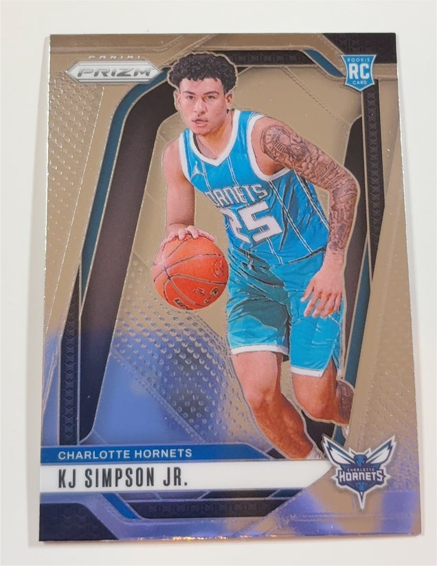 2024-25 Panini Prizm #247 KJ Simpson Jr. — front