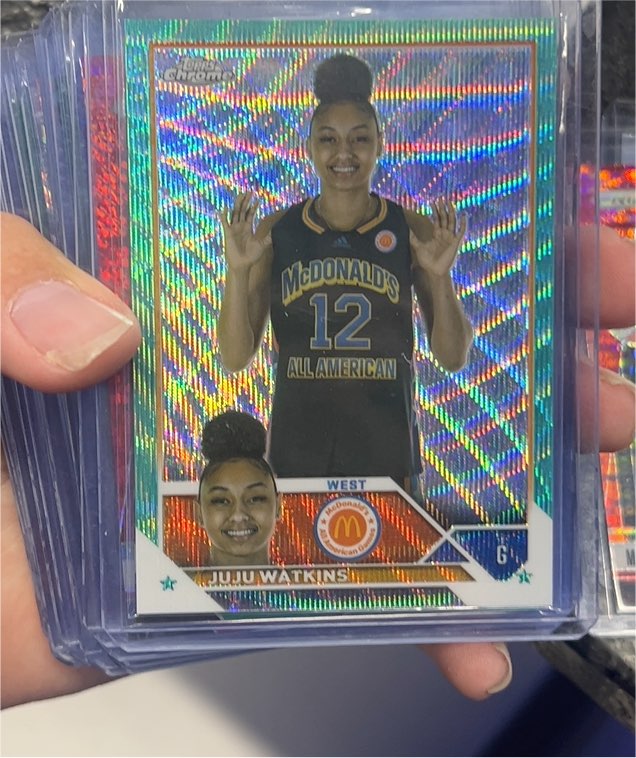 2023 Topps Chrome McDonald's All American #93 Juju Watkins — front