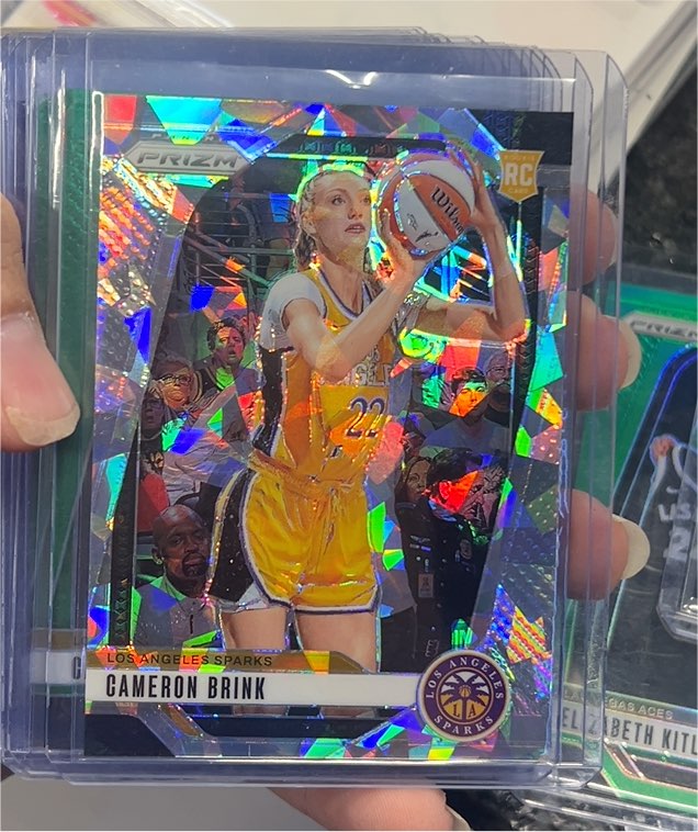 2024 Panini Prizm WNBA #127 Cameron Brink — front